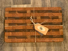 Load image into Gallery viewer, Walnut & Cherry Striped