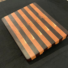 Load image into Gallery viewer, Walnut & Cherry Striped