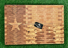 Load image into Gallery viewer, XL Brisket Sized Pecan TX Flag