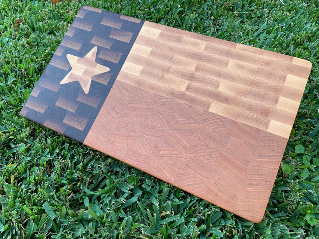 Texas Flag Cutting Board